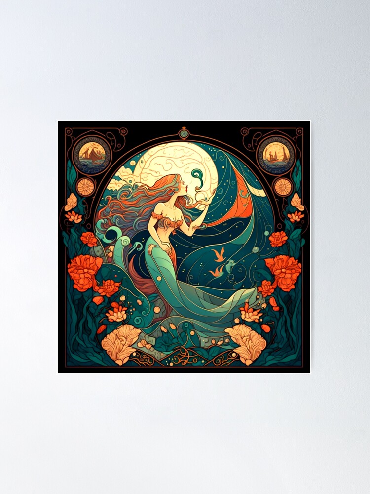 Mermaid Velvet Poster Set* – Inspire-Create
