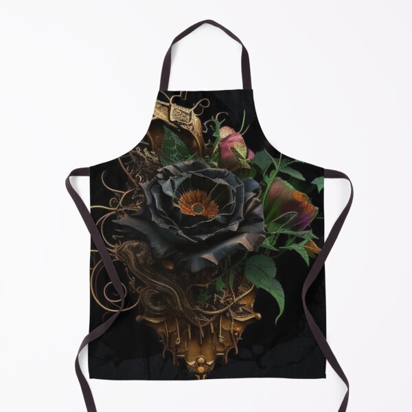 Artikelvorschau, Gothic Steampunk Dark Flower Collage von Brandon Cable entworfen und verkauft von BrandonArtWorld.
