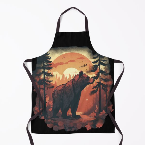 Item preview, Bear Nature Grizzly Black Brown Bear Adventure Hiking designed and sold by bitstudio.