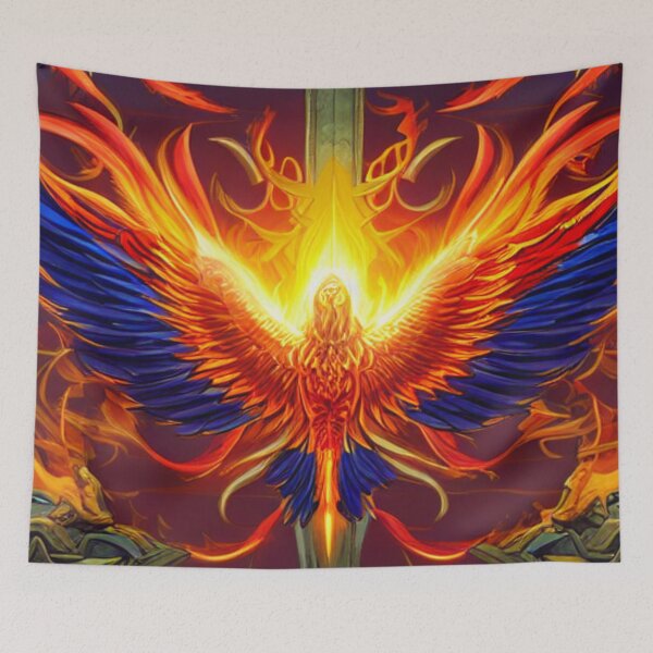Item preview, Phoenix Upward Flight designed and sold by Sweet-Medley.