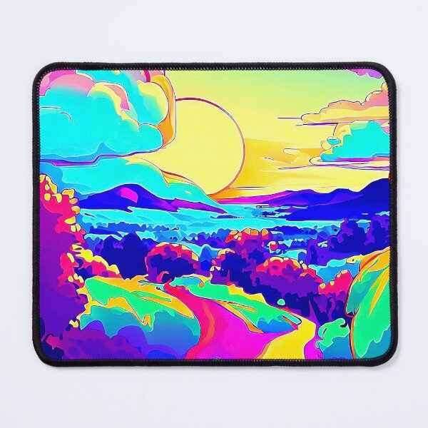 Item preview, Happy Trails Pop Art Landscape designed and sold by LaRoach Digital Arts.