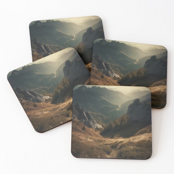 Item preview, Mountain Range Artwork designed and sold by OtterComforts.
