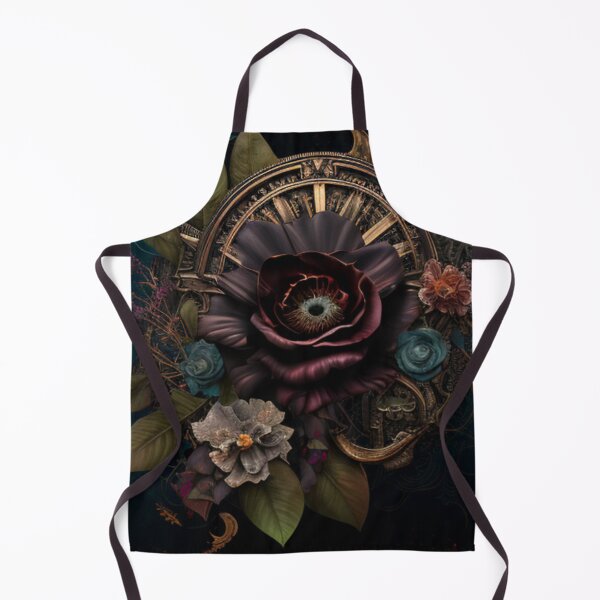 Artikelvorschau, Gothic Steampunk Dark Flower Collage von Brandon Cable entworfen und verkauft von BrandonArtWorld.
