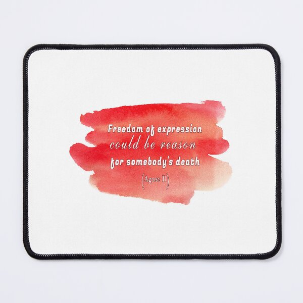 Item preview, BTS Agust D Haegeum Quote designed and sold by Lexipinkwood.
