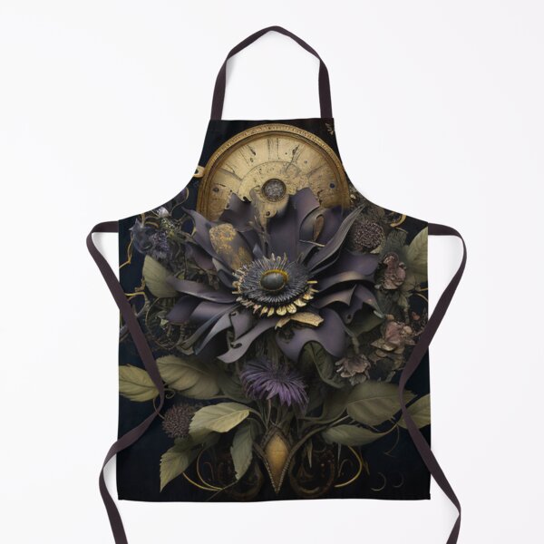 Artikelvorschau, Gothic Steampunk Dark Flower Collage von Brandon Cable entworfen und verkauft von BrandonArtWorld.