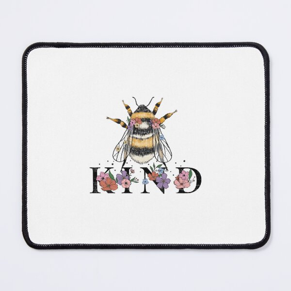 Item preview, Bee Kind with Flowers designed and sold by daninichole.