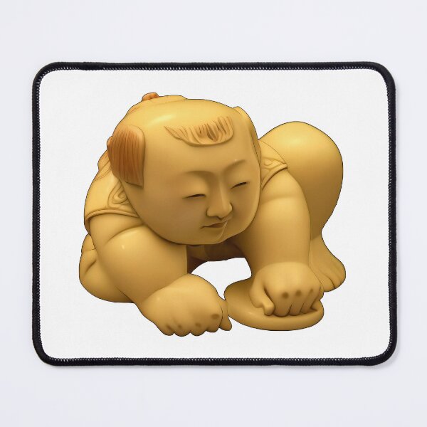 Item preview, Netsuke Character designed and sold by entwithanaxe.
