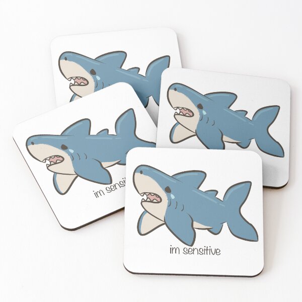 Item preview, Cute Shark Im Sensitive  designed and sold by maddog shop.