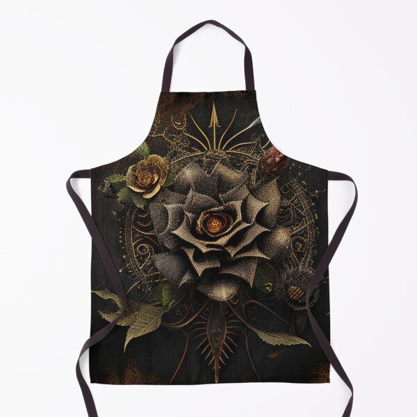 Artikelvorschau, Gothic Steampunk Dark Flower Collage von Brandon Cable entworfen und verkauft von BrandonArtWorld.