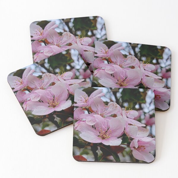 Item preview, Crabapple Blossoms in Pink designed and sold by Rebecca Jane.