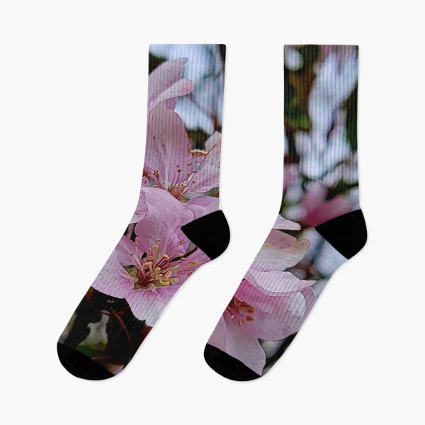 Item preview, Crabapple Blossoms in Pink designed and sold by Rebecca Jane.