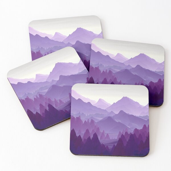 Item preview, Purple Mountains designed and sold by Donkey's Salad.