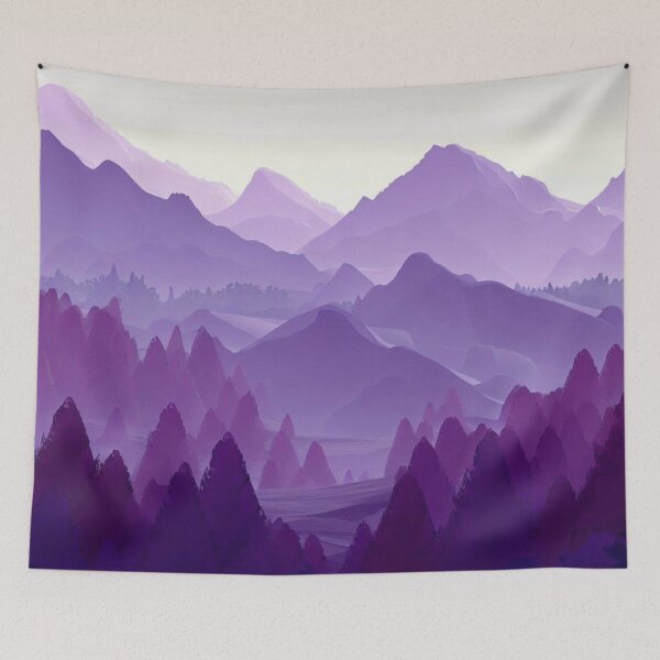 Item preview, Purple Mountains designed and sold by Donkey's Salad.