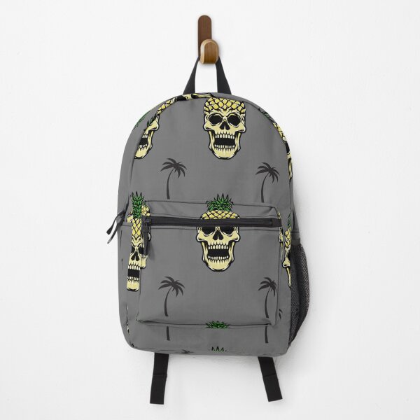 Item preview, Pineapple skull head n palm trees pattern designed and sold by BestGears.