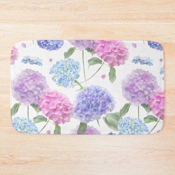 Item preview, Watercolor Mixed Garden Hydrangea Flowers  designed and sold by silviaol.