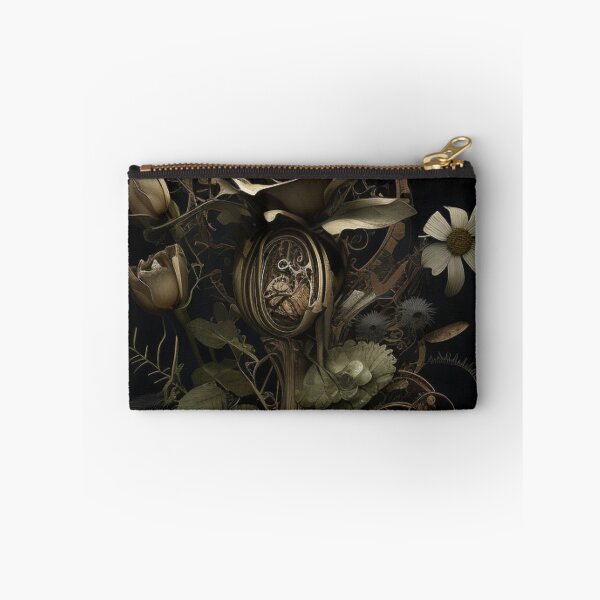 Item preview,  Gothic Steampunk Dark Flower Collage By Brandon Cable  designed and sold by BrandonArtWorld.