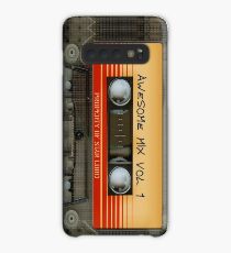 Awesome transparent mix cassette tape volume 1 Case/Skin for Samsung Galaxy