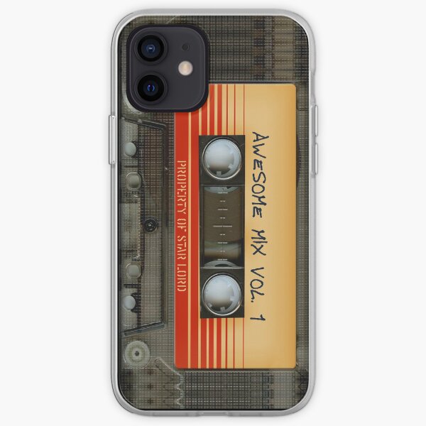 Awesome transparent mix cassette tape volume 1 iPhone Soft Case