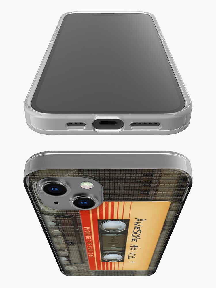 Alternate view of Awesome transparent mix cassette tape volume 1 iPhone Case