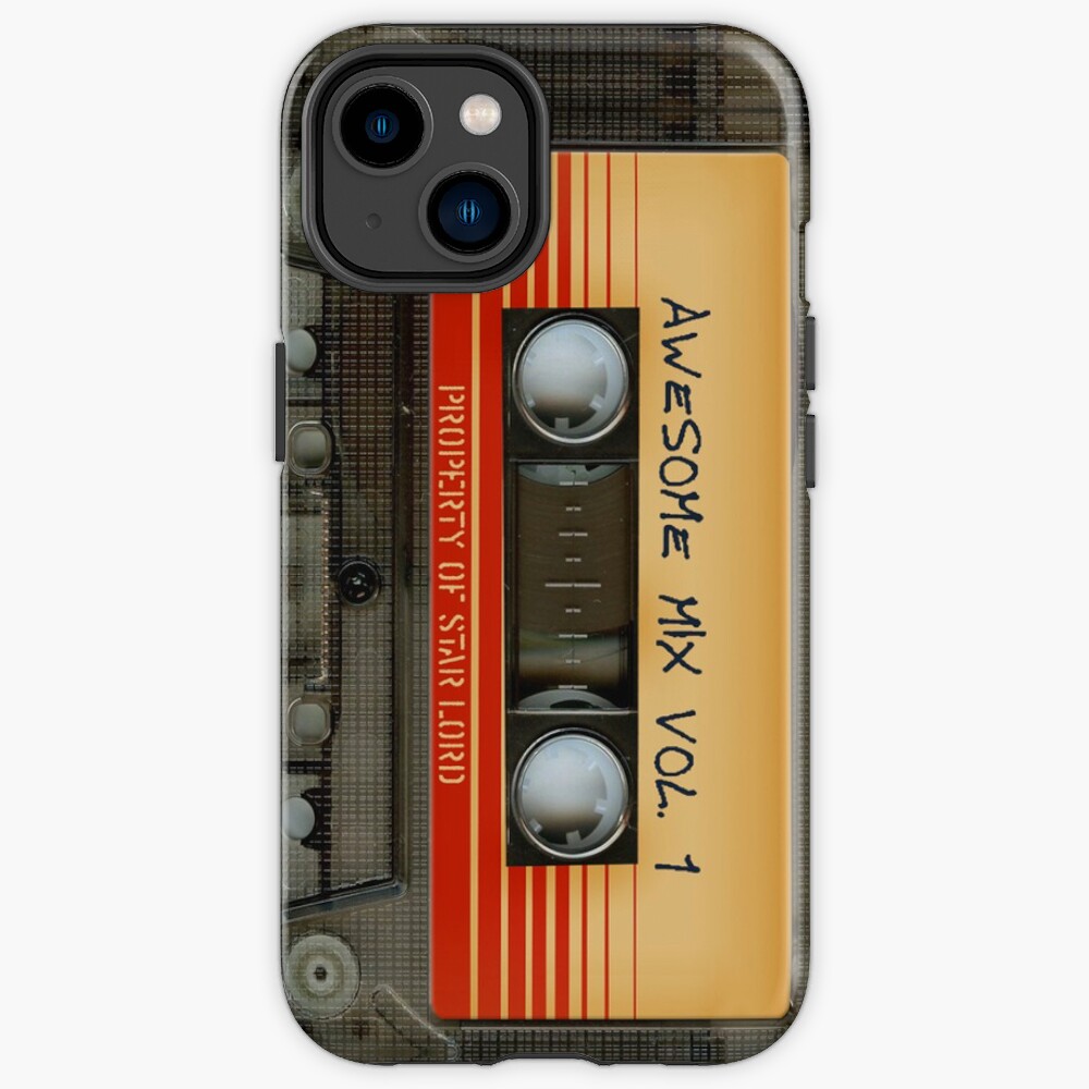 Awesome transparent mix cassette tape volume 1 iPhone Case