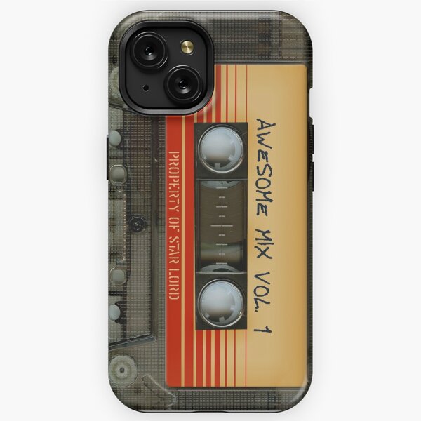 Cassette Tape Phone Case, Retro Vintage Video Tape Cover for