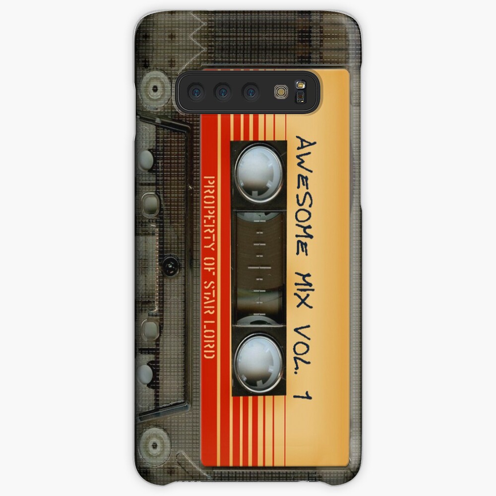 Awesome transparent mix cassette tape volume 1 Case & Skin for Samsung Galaxy