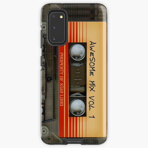 Awesome transparent mix cassette tape volume 1 Samsung Galaxy Tough Case