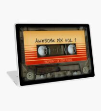 Awesome transparent mix cassette tape volume 1 Laptop Skin