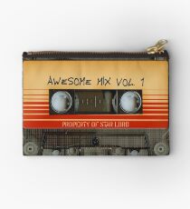 Awesome transparent mix cassette tape volume 1 Studio Pouch