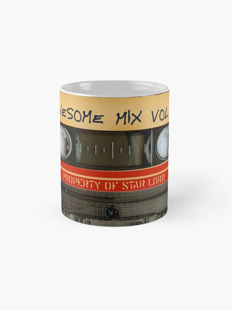 Alternate view of Awesome transparent mix cassette tape volume 1 Mug