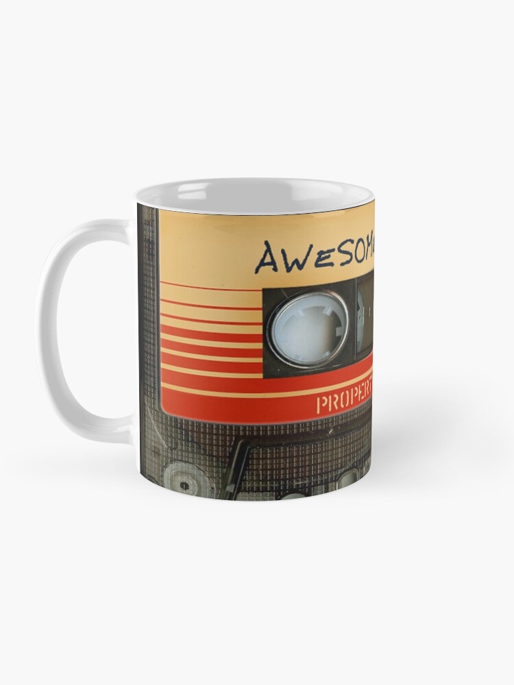 Alternate view of Awesome transparent mix cassette tape volume 1 Mug
