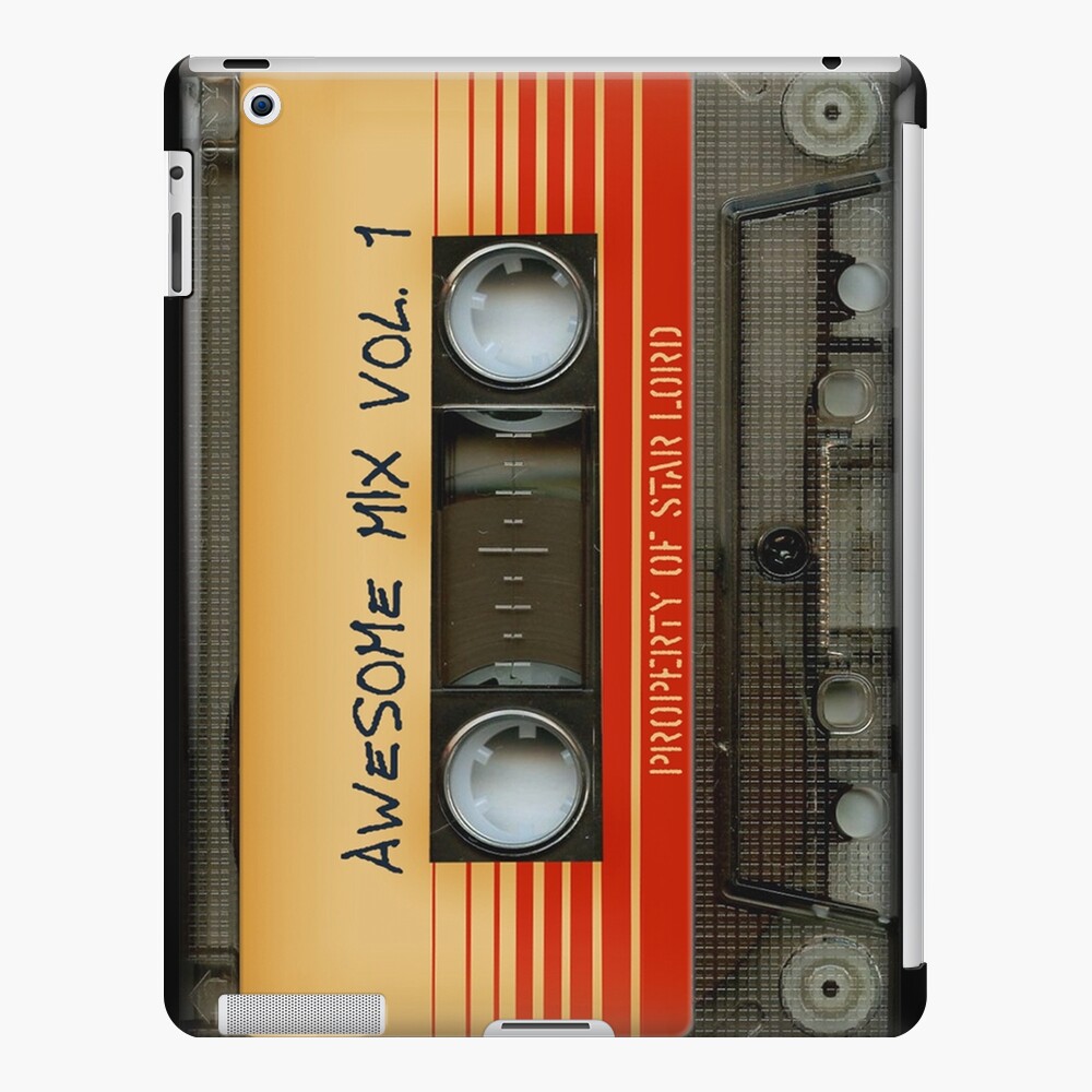 Awesome transparent mix cassette tape volume 1 iPad Case & Skin
