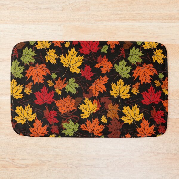 Item preview, Fall Autumn Leaves Season Pattern designed and sold by dmanalili.
