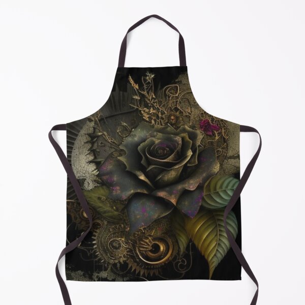 Artikelvorschau, Gothic Steampunk Dark Flower Collage von Brandon Cable entworfen und verkauft von BrandonArtWorld.