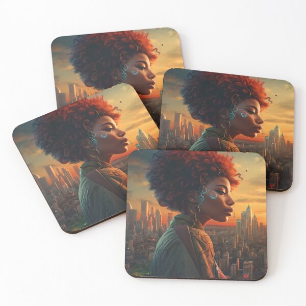 Item preview, Arte afrofuturista designed and sold by MidJourneymen.