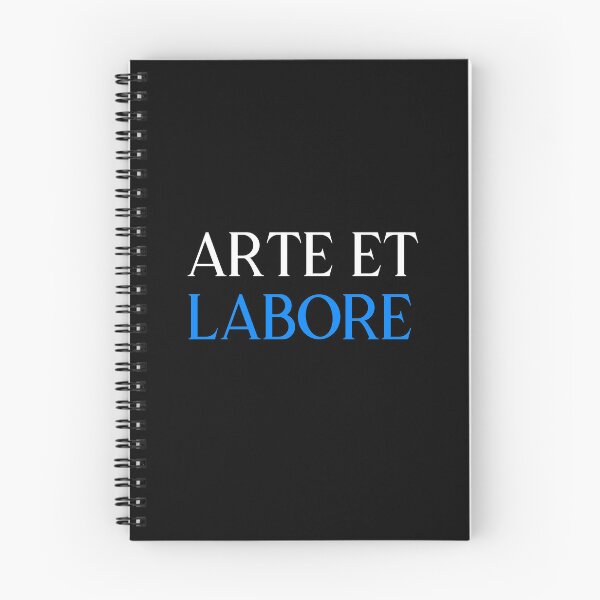 Item preview, Arte et Labore White Blue designed and sold by VRedBaller.