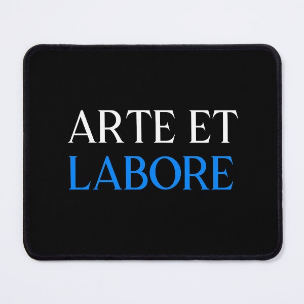 Item preview, Arte et Labore White Blue designed and sold by VRedBaller.