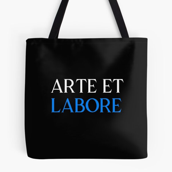 Item preview, Arte et Labore White Blue designed and sold by VRedBaller.