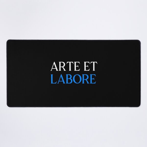 Item preview, Arte et Labore White Blue designed and sold by VRedBaller.