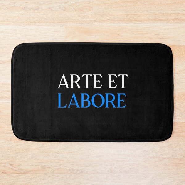 Item preview, Arte et Labore White Blue designed and sold by VRedBaller.