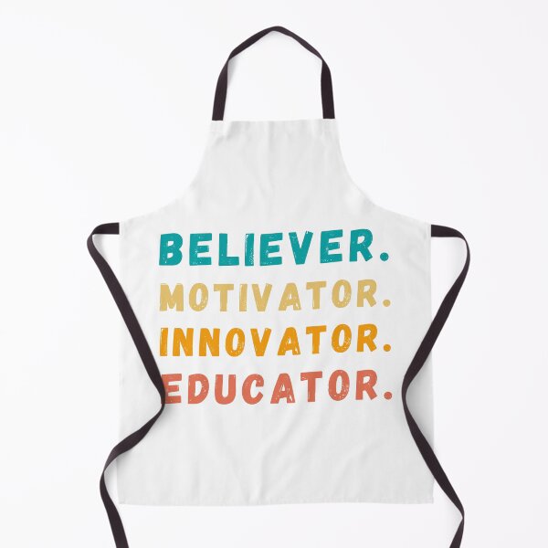 Item preview, Educator, Innovator, Motivator ,Believer, Motivator Believer Innovator Educator Retro Quote Design | Inspirational Gift for Teachers, Mentors, Leaders & Coaches designed and sold by Fashion Art Gifts ⭐⭐⭐⭐⭐.