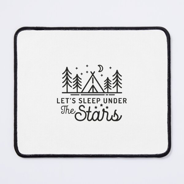 Item preview, Lets Sleep Under the Stars Camping Lover designed and sold by daninichole.
