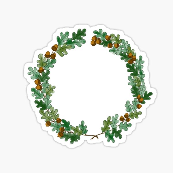 Crown of Olympian Zeus Sticker