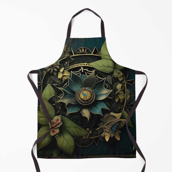 Artikelvorschau, Gothic Steampunk Dark Flower Collage von Brandon Cable entworfen und verkauft von BrandonArtWorld.