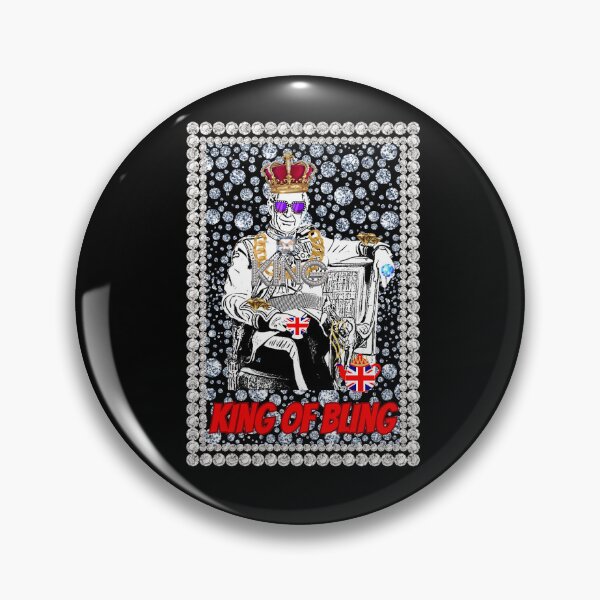 Item preview, King Charles III, King of Bling, Coronation Celebration, Bling, Original Design, King Charles 3 designed and sold by Zenzly.