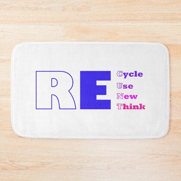 Item preview, Re Cycle Use New Think designed and sold by LiveItNow.