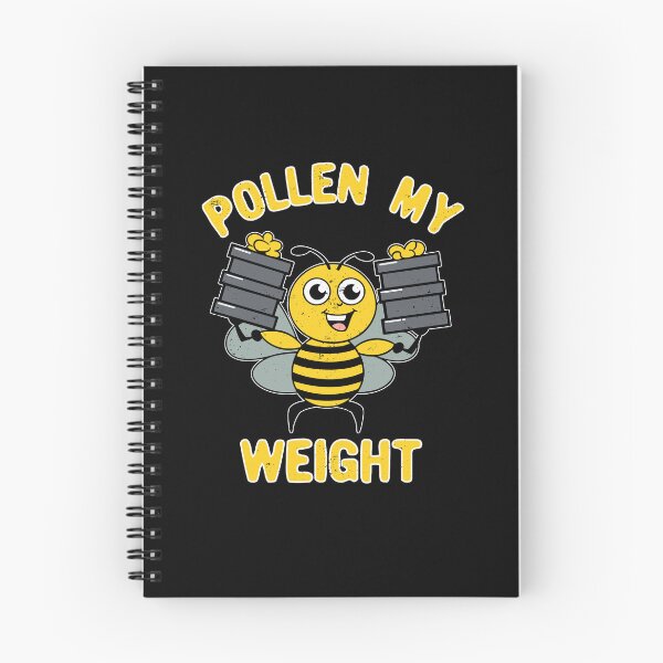 Item preview, Honey Bee Lovers Beekeeping Pollen My Weight Apiary Pun designed and sold by elderberry.