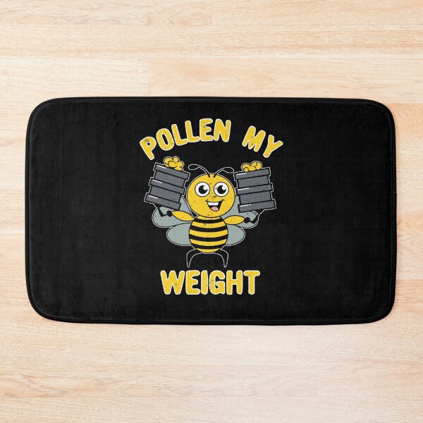 Item preview, Honey Bee Lovers Beekeeping Pollen My Weight Apiary Pun designed and sold by elderberry.