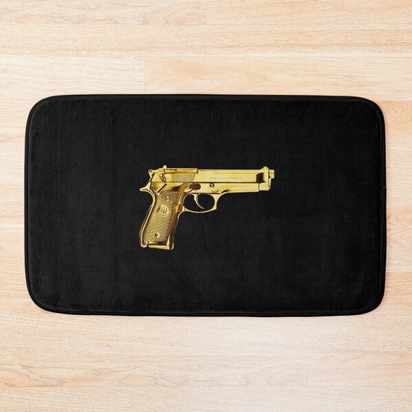 Item preview, Gold Pistol Gun 2nd Ammendment  designed and sold by ChristinasMess.