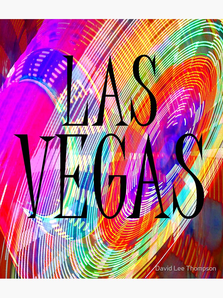 "Las Vegas spinning wheels" Sticker for Sale by dltphoto Redbubble